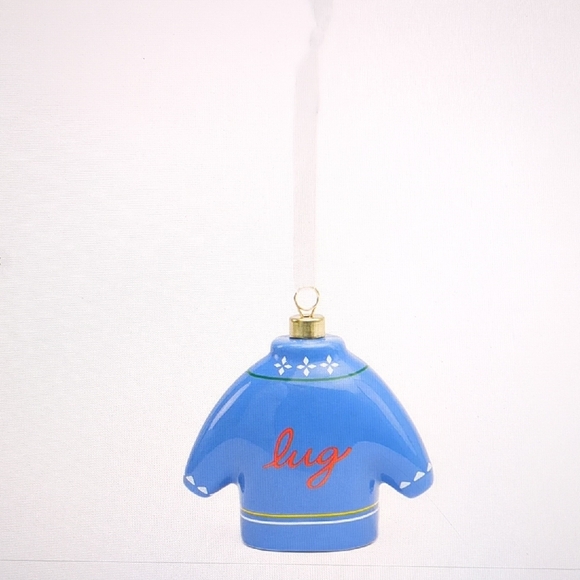 Lug Ceramic Sweater Ornament - New - Picture 3 of 4